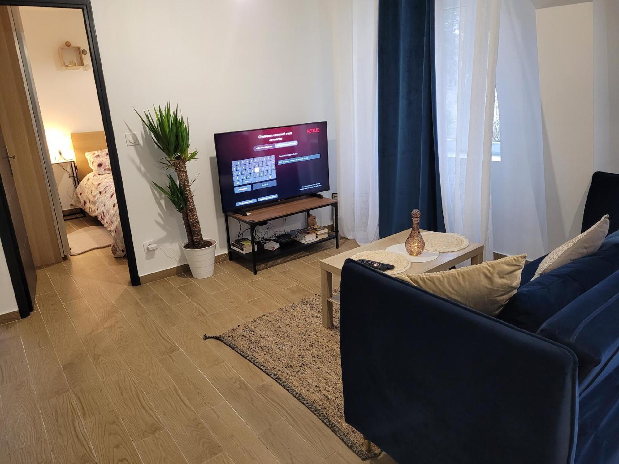 Coquet Appartement A 15Mn De Paris Et 10 Mn De Stade De France, Wifi, Netflix, Groslay Экстерьер фото